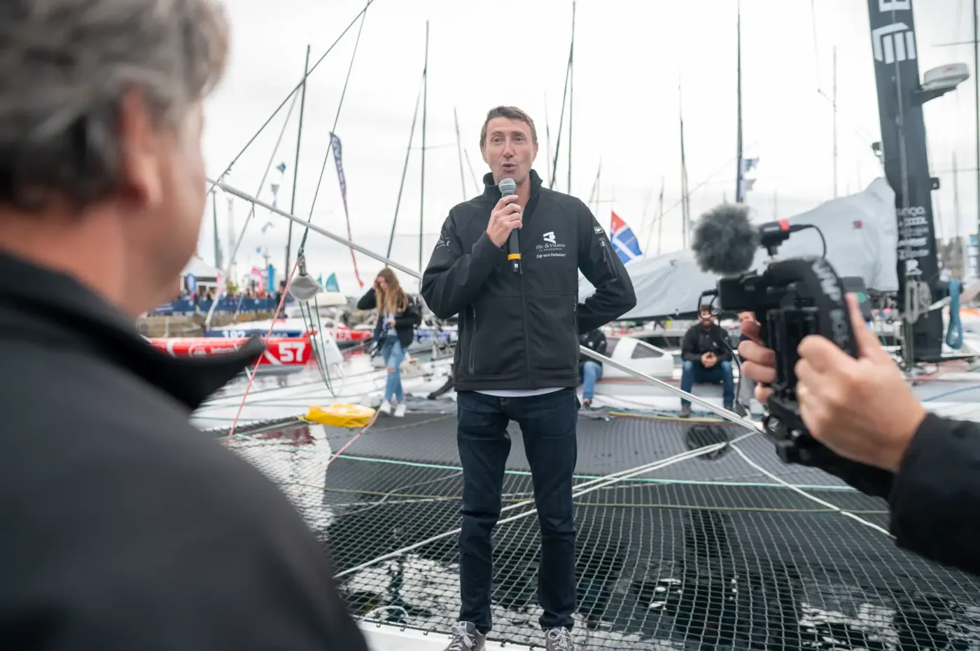 Interview de Fabrice Payen sur le pont