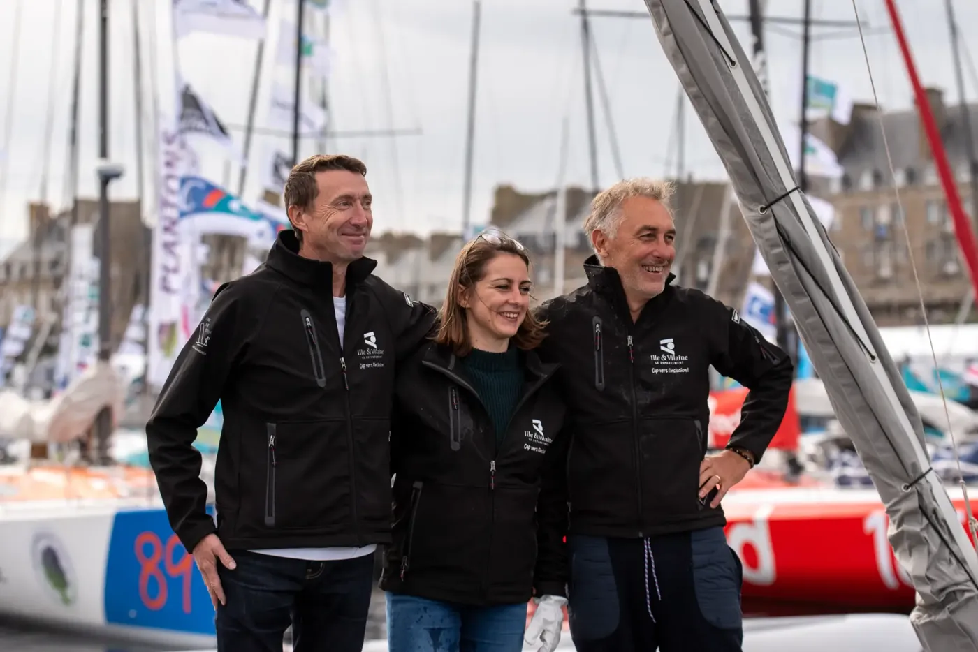 Fabrice Payen entouré de ses proches